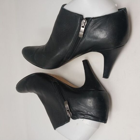 Vince Black Ankle Boots with High Heel - Picture 3 of 9